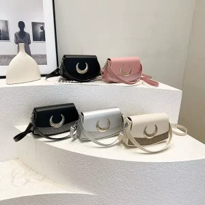 PU Leather Luxury Crossbody Bag Texture Shoulder Bag for Women Diamond Encrusted Crossbody Bag