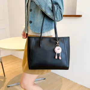 PU Leather Tote Bag Multi Use Messenger Tote Bag for Women Ladies Girls