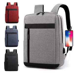 Personalized Fashionable Waterproof Anti Theft Polyester Custom Laptop Backpack with Logo Printing for Corporate Gifts