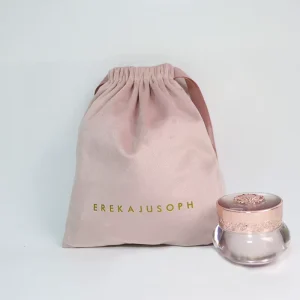 Pink Velvet Drawstring Hair Drier Shoe Packaging Jewelry Pouch Dust Velvet Gift Shopping Bag
