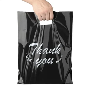 Plastic Bags for Shopping Packaging Bag with Handle for Small Business