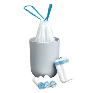 Plastic Bin Liner Drawstring Bag Eco Friendly Free Tear