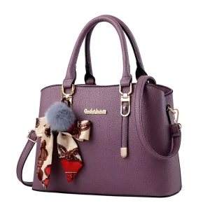 Pleated Heart Crown Women Handbag Quilted Flap Satchel Bag Large Capacity Office Lady Shoulder Bag Trendy Crossbody Purse