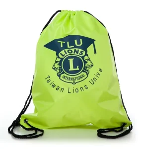 Polyester Drawstring Bag Recyclable Draw String Sports Backpack Bag