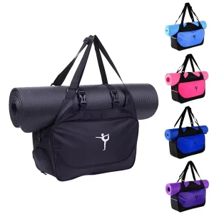 Polyester Material Adjustable Straps Fits All Daily Stuff Gym Bag with Yoga Mat Holder
