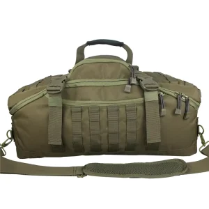 Polyester Zipper Portable Tactical Duffel Bags Large Capacity Outdoor Travel Luggage