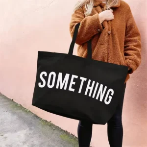 Popular Extra Large Thick Tote Bag Custom Logo Personalized Reusable Cotton Grocery Shopping Bag Canvas Tote Bag