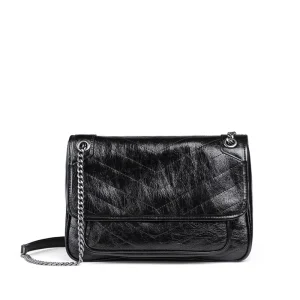 Popular Women’s Bag New Chain Bag Shoulder and Crossbody Messenger Bag Versatile for Commuting Large Capacity Handbag