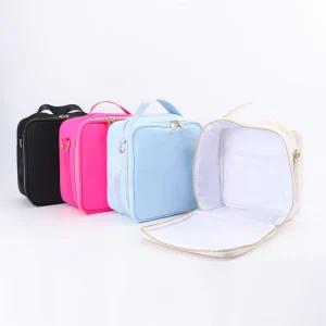 Portable Children Teenager Back to School Food Delivery Thermal Insulated Bags Kids Lunch Cooler Bags Nylon Waterproof Lunch Bag