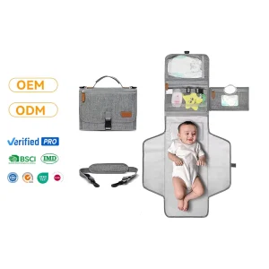 Portable Newborn Baby Travel Baby Mat Diaper Bag Detachable Travel Baby Changing Pad