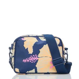 Portable Outdoor Travel Lightweight Tear Resistant Tyvek Ladies Crossbody Bag Hibiscus Flower Waterproof Tyvek Messenger Bag