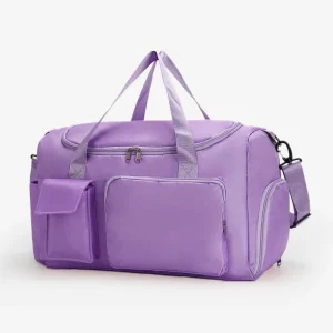 Portable Travel Duffel Bag Airline Personal Item Compatible Carry-On Luggage Durable Water-Resistant Weekend Gym Tote