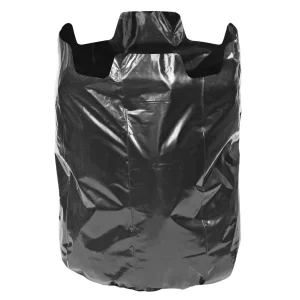 Premium PE Plastic 240L Garbage Bin Bag HDPE Flap Ties Cross-tie 55 Gallon 30 Gallons Kitchen Storage Garbage Bags with Logo