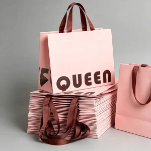 Premium Personalized Boutique Custom Shopping Paper Bag Packaging Luxury Gift Paper Bags with Your Own Logo for Small Business