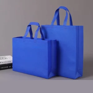 Premium Strong Non Woven Reusable Shopping Bags Eco Friendly Bulk Buy Large Grocery Long Handles Tote Bags for Shopping Mall