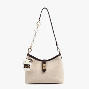 Printed Luxury Women’s Bag Retro Stylish Commuting Bag Versatile Korean Version Single Shoulder Crossbody Women’s Bag