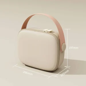 Professional Custom Logo Rigid Vanity Box High Quality Waterproof Makeup Bag Hard Shell EVA Toiletry Case for Retail