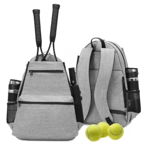 Professional Tennis Gym Travel Backpack Outdoor Unisex Racket Bag Shoe Compartment Lightweight Portable