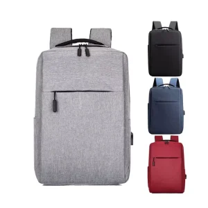 Promotional Fashion High Quality 20L USB Charging Business Laptop Computer Backpack Bag With Shockproof