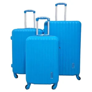 RU RUS Customized Logo ABS Fiber 20 24 28 4 Wheel Modern Travel Trolley Lightweight Luggage Suitcase Set