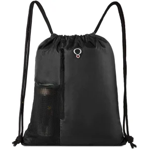 Rainbow Waterproof Sports Soccer Ball Basketball Gym Bag Custom Logo Printed Backpack Cinch Bags Drawstring Bag Unisex Polyester