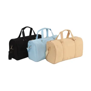 Ready to Ship No MOQ Mini Duffle Bag Unisex Travel Duffle Bag With Letter Patches Handbag