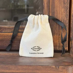 Recyclable Cotton Drawstring Bag Durable Canvas Dust Pouch