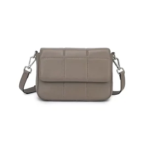 Retro Trendy Vintage Summer Small Quilted Square Crossbody Shoulder Messenger Bag Zipper Closure Mobile Phone Bag Handbags
