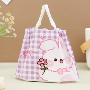 Reusable Printed PE Cord Bag Bulk Factory Manufacturer Custom Drawstring Bag
