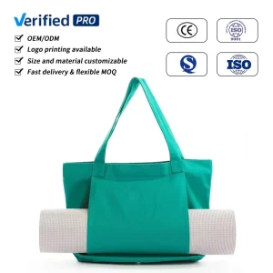 Rugged Travel Bag Custom Logo Sturdy Gym Bag Large Capacity Mat Heavy Duty Travelling Yoga Bag