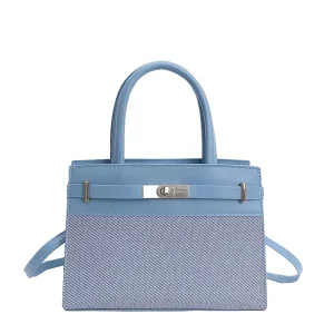 SH0036 Custom Logo Luxury Brand Ladies PU Handbags Vintage Crossbody Shoulder Bags Single Waterproof Polyester