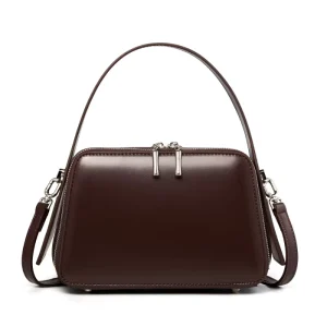 Sac Pour Femme Genuine Leather Bag Vintage Leather Bag for Women Elegant Shoulder Handbag Manufacturer