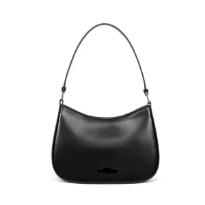 Senior Retro Korean Trend Shoulder Bag Simple Texture Crescent Bag Underarm Handbag Bill Lading Everything Bag for Senior