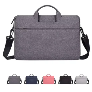 Shockproof Shoulder Strap Handle Laptop Sleeve Pouch Bag 13.3 14 15.6 Inch Computer PC Bag