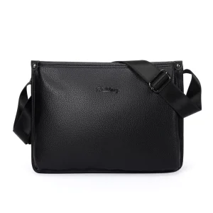 Simple Fashion Messenger Bag Lightweight Business Custom Logo PU Material Crossbody Bag Office Work Daily Commute