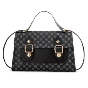 Small Women’s Handbags Designer PU Messenger Bags Fashion Polka Dot Color Block Design