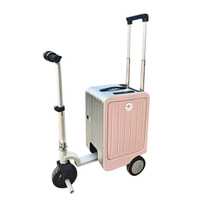 Smart Electric Carry-On Suitcase Airline Approved Portable and Durable with Removable Battery