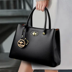 Soft Leather Handbags Luxury Designer 3 Layers Shoulder Bags Ladies Large Capacity Shopping Brand Women Tote Bag