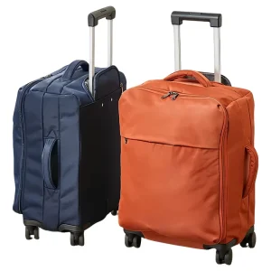 Softside Lightweight Nylon 20 Inch Expandable Airline Approved Waterproof Large Capacity Suitcase Travel Bag
