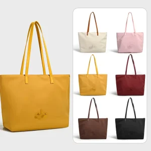Solid Color Student Travel Handbag Women Large Capacity Multi Zippers Dumpling Casual Crossbody Bag