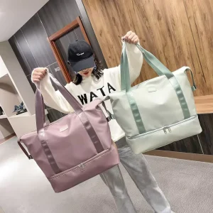 Sport Dry Wet Tote Duffle Bags Large Travel Duffel Bag With Compartments