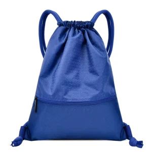 Sports Event Promotional Gifts Custom Logo Polyester Drawstring Backpack for Marathon & Tournament Giveaways