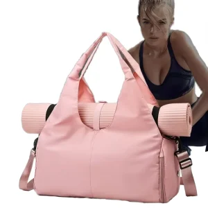 Sports Fitness Bag Oxford Gym Bag with Short Trip Light Swimming Yoga Bag