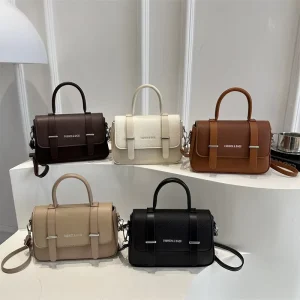 Square Bag Europe and America Vintage Crossbody Bag Large Capacity Bag for Women