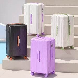 Standard Specification Simple Fashionable Durable Tough Material Anti Crack Long Lasting Student Holiday Travel Bag PC Luggage