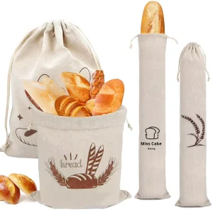 Storage Dust Packing Bag Canvas Drawstring Travel Cosmetic Pouch String Bag