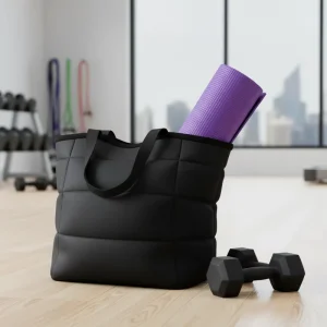 Stretchable Waterproof Neoprene Tote Bag for Sports and Gym
