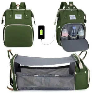 Stroller Organizer Mommy Nappi Baby Diaper Chang Custom Baby Bag Caddy Diaper Tote Bag Backpack Diaper Bag