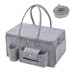 Stylish Custom Standard Mummy Diaper Bag Durable Cloth Material with Internal Sleeves Clothing Logo Pattern