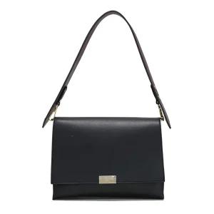 Stylish High End Handbags Handle Strap Flap Shoulder Bags PU Leather Custom 2 Compartments Handbags for Girls